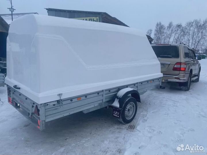 Прицеп с Крышкой, для снегохода. Рассрочка