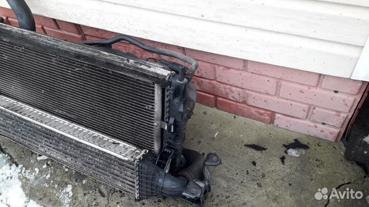 Радиатор, кассета Ford Focus 2, дизель