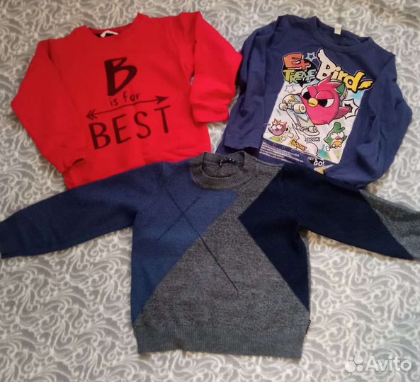 Пакет вещей на мальчика 2-3года