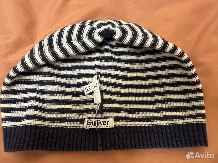 Шапка gulliver 52-54 для мальчика