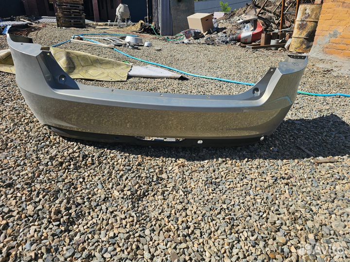 Бампер новый на LADA vesta/цвет карфаген