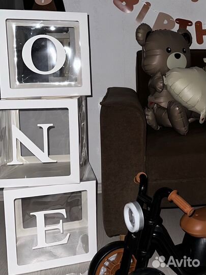 Буквы для декора на 1 год ONE