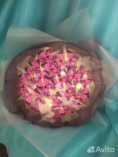 Букеты из бабочек