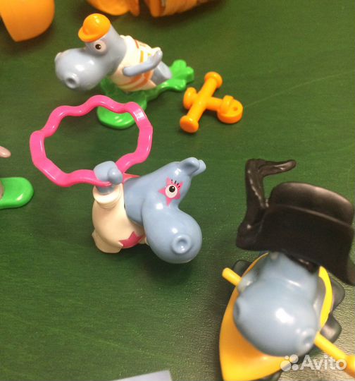 Игрушки из киндера бегемотики. Полная коллекция