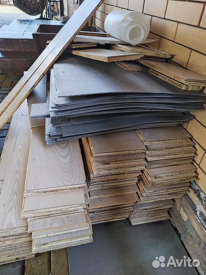 Паркетная доска б/у