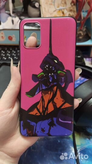 Чехол на samsung а51 аниме Evangelion