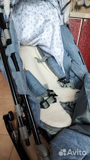 Детские санки коляска ника