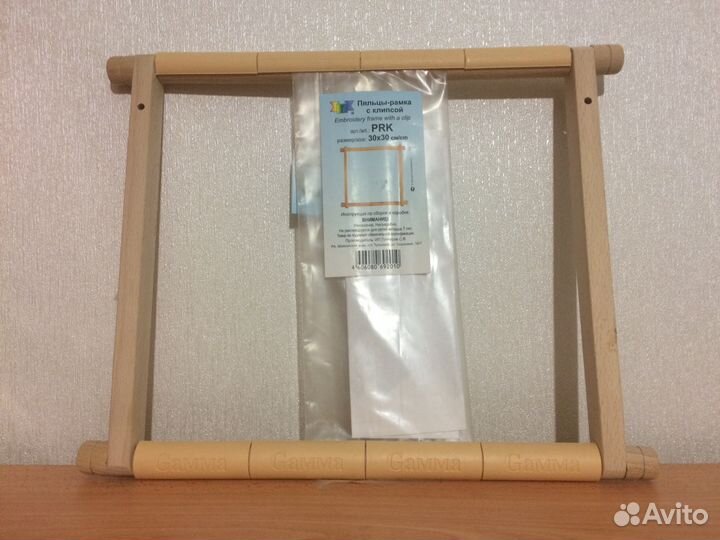 Пяльцы-рамка с клипсой