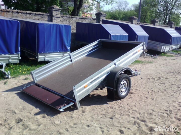 Прицеп усиленный, оцинк. для легкогово авто