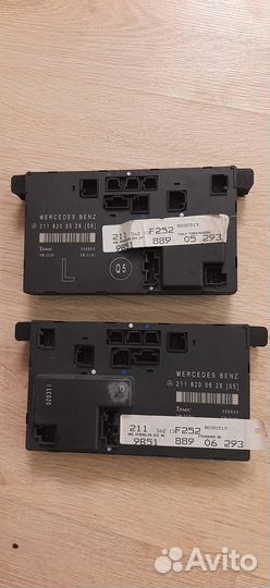 Блок комфорта передний Mercedes E-Class W211