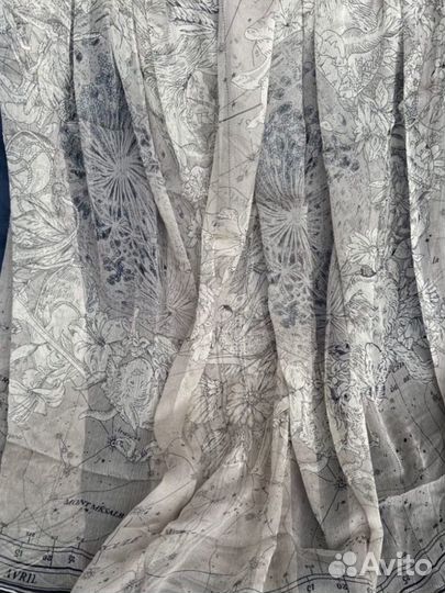 Платки шарфы диор