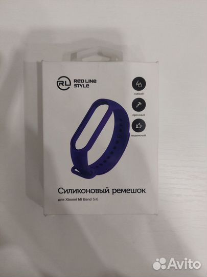 Ремешок на фитнес браслет xiaomi mi band 5/6