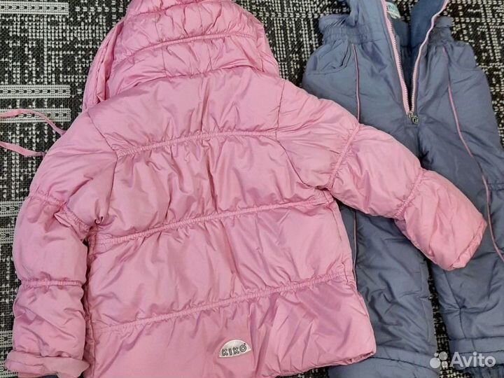 Комплект зимний для девочки 110