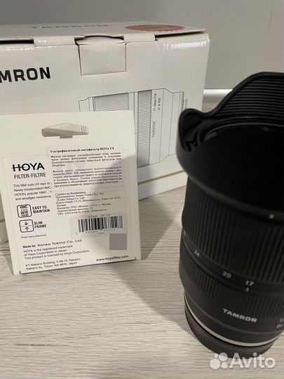 Объектив Tamron 17-28mm f/2.8 для Sony FE
