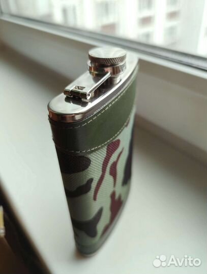 Фляга для алкоголя из нержавеющей стали, подарок