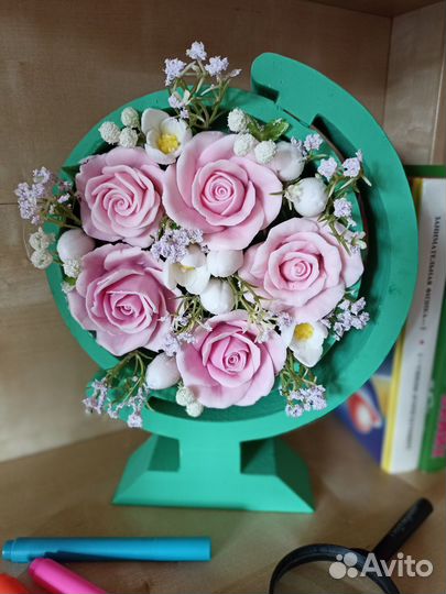 Букет из мыла на день учителя