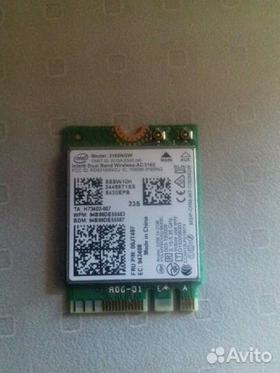 M.2 ngff Bluetooth+Wi-Fi адаптер