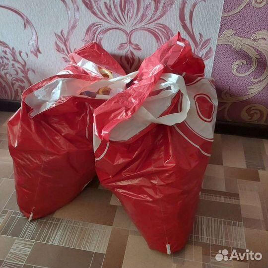 Большая сумка пакет детских вещей