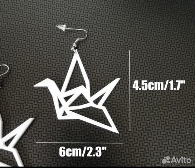 Сережки стильные