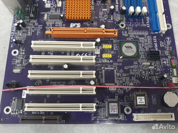 Материнская плата ATX S754 ECS K8T800-A