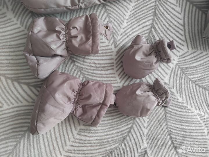 Зимний комбинезон для девочки 74 80