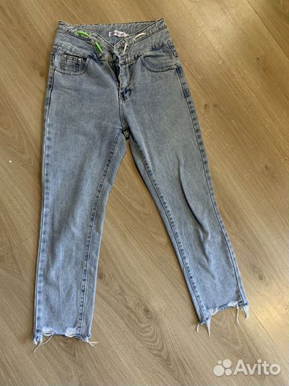 Брюки кожаные