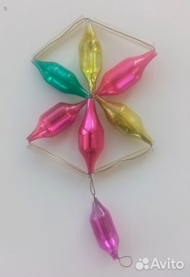 Елочные игрушки СССР малютка