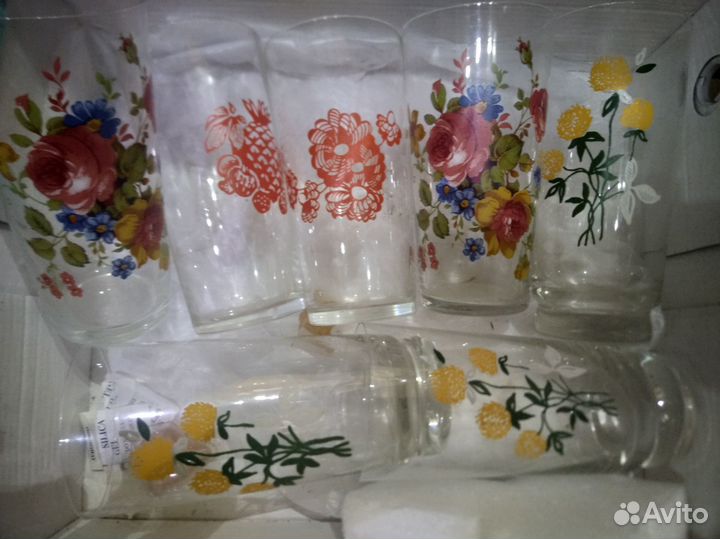 Бокалы стекло СССР