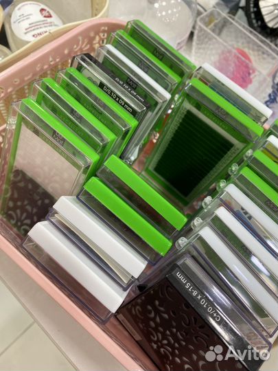 Все для наращивания ресниц бу