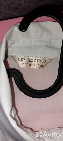 Рубашка школьная для девочки 164