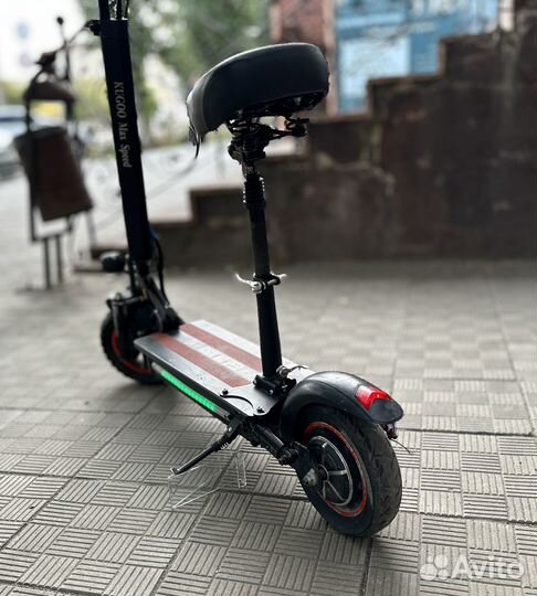 Электросамокат kugoo MAX speed 600W 48V 11AH