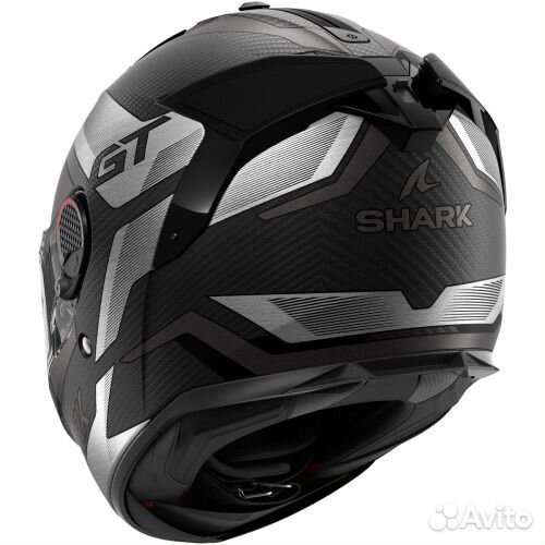 Шлем Shark spartan GT PRO blank Black Glossy