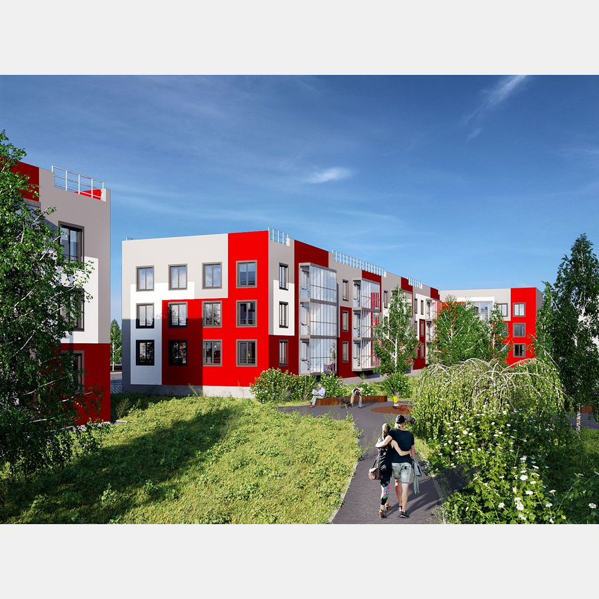 1-к. квартира, 44,8 м², 3/3 эт.