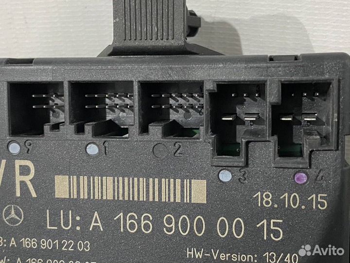 Модуль управления двери Mercedes-Benz GLE W166