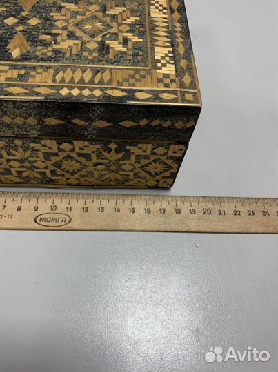Шкатулка деревянная СССР