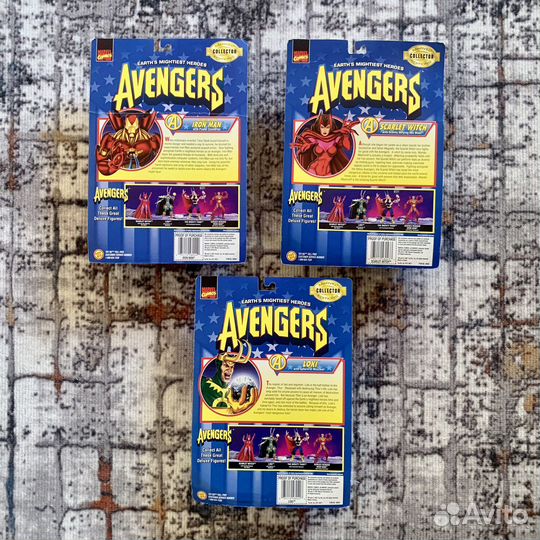 Фигурки Avengers Toy Biz Marvel