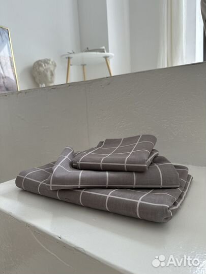 Белье постельное 1,5 бязь с одной наволочкой