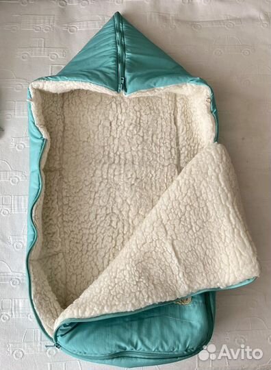 Зимний конверт в коляску