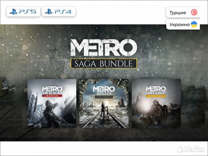 Цифровая версия Metro Saga Bundle для PS