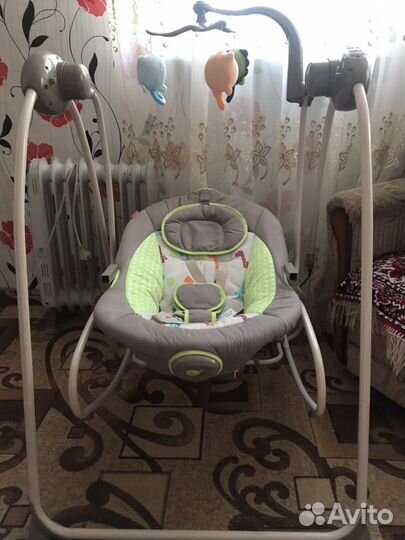 Шезлонг качели