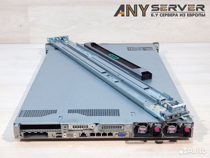 Сервер HP DL360 Gen10 2x Platinum 8160 256Gb 10SFF