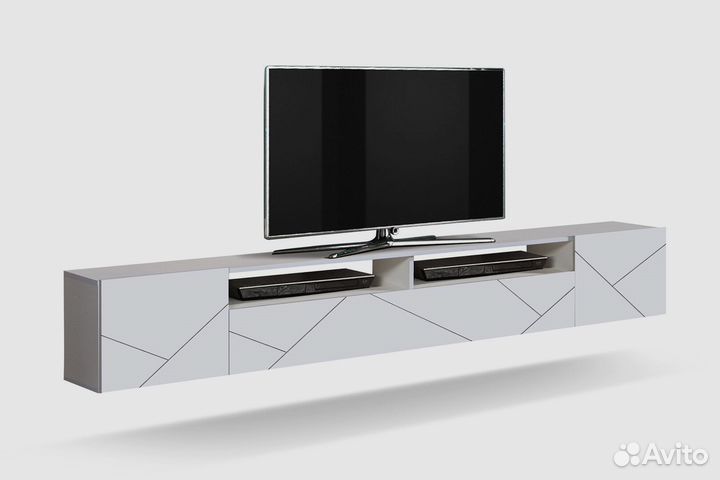 Тумба TV с фрезеровкой