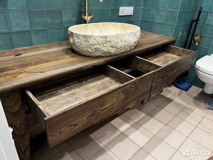 Тумба из массива карагача