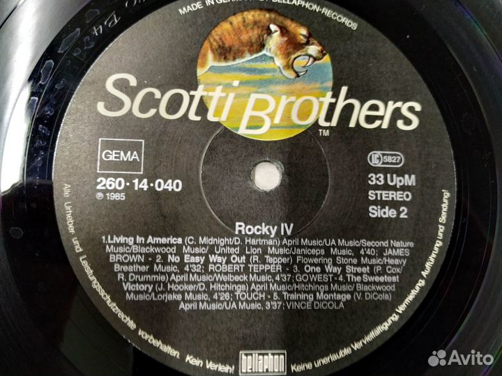 Soundtrack саундтреки фирменный винил