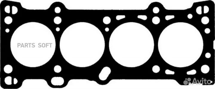 Elring 166580 166.580E прокладка гбц\ Mazda Xedos