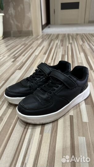 Кеды кожзам для девочки 35