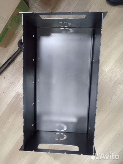 Мангал фигурный складной толщина 2 мм в сумке