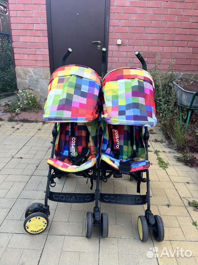 Коляска для двойни