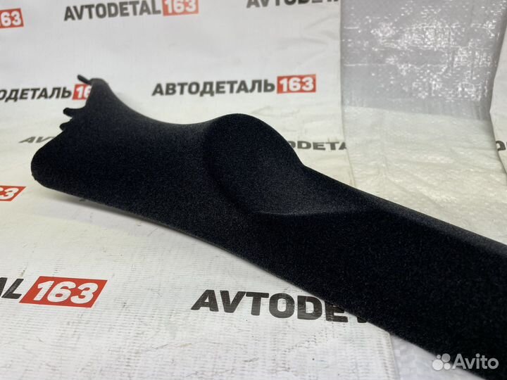 Облицовки стоек стекла под твитеры. Флок (Черные)