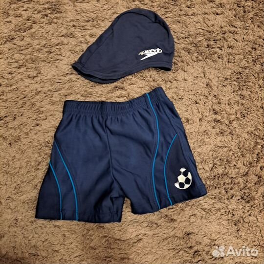 Шорты купальные и шапочка на 3 г